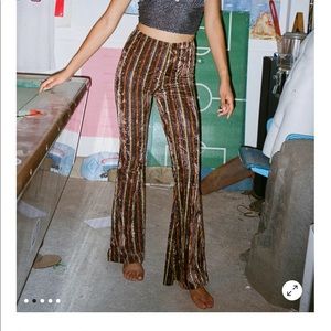 URBAN OUTFITTERS VELVET TROUSERS